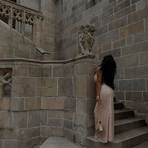 Elegant Nude Pink Gown